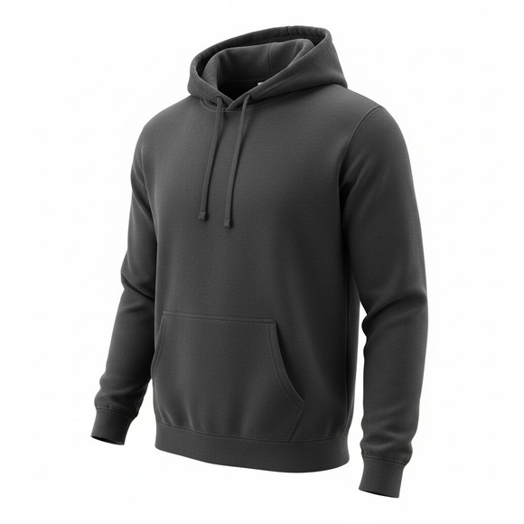 Arizona Jean Company Tops - Arizona Jean Co Mens Sweatshirt‎ Size XS Dark Gray Hoodie kangaroo Pockets Soft